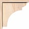 Ekena Millwork Yorktown Smooth Corbel w/Backplate, Douglas Fir, 5 1/2"W x 14"D x 14"H COR06X14X14YOR01SDF - alternate 4